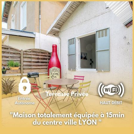 Maison Cosy Avec Terrasse A 15 Minutes De Lyon Et Wifi Rillieux-la-Pape 외부 사진