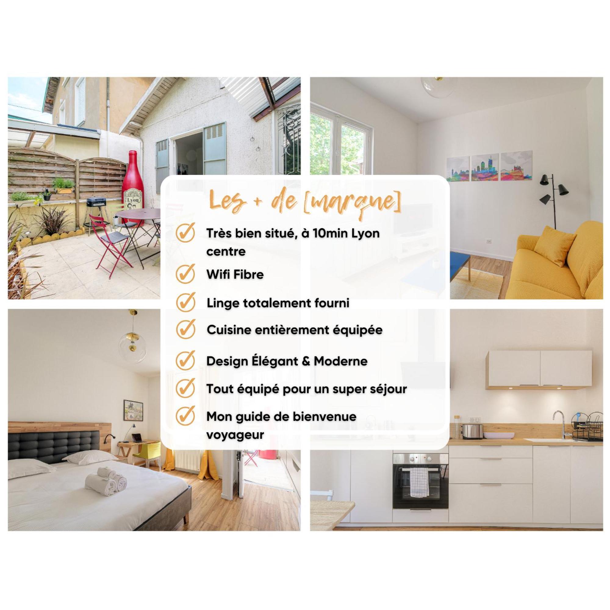 Maison Cosy Avec Terrasse A 15 Minutes De Lyon Et Wifi Rillieux-la-Pape 외부 사진